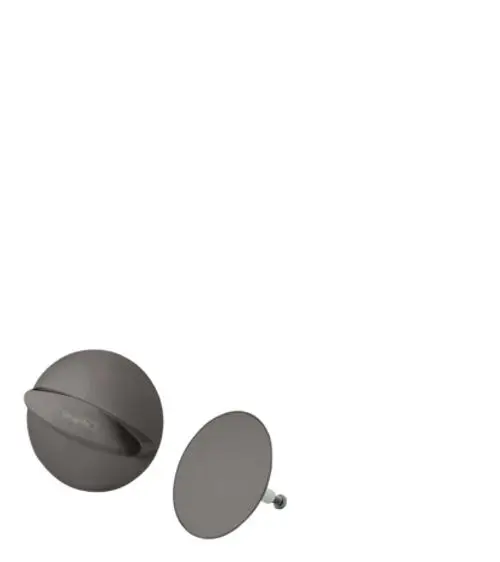 hansgrohe Flexaplus Fertigset Ablauf- und Überlaufgarnitur Brushed Black Chrome, 58185340, Artikel in Kategorie
